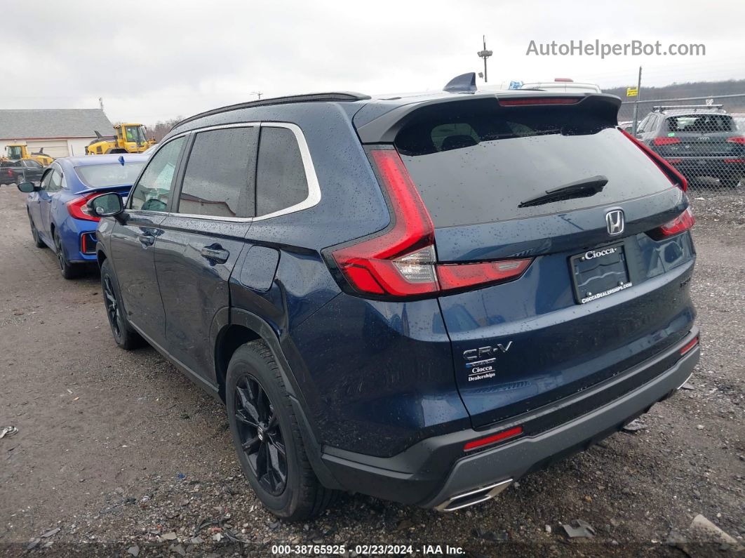 2023 Honda Cr-v Hybrid Sport Blue vin: 2HKRS6H51PH808794