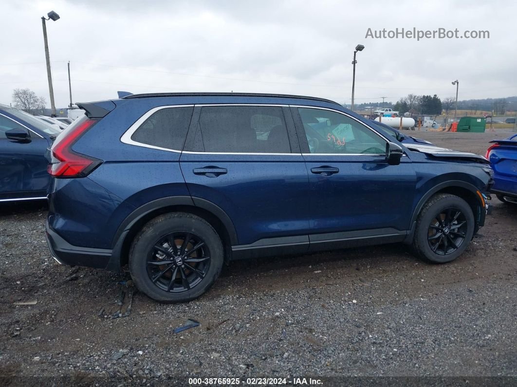 2023 Honda Cr-v Hybrid Sport Blue vin: 2HKRS6H51PH808794