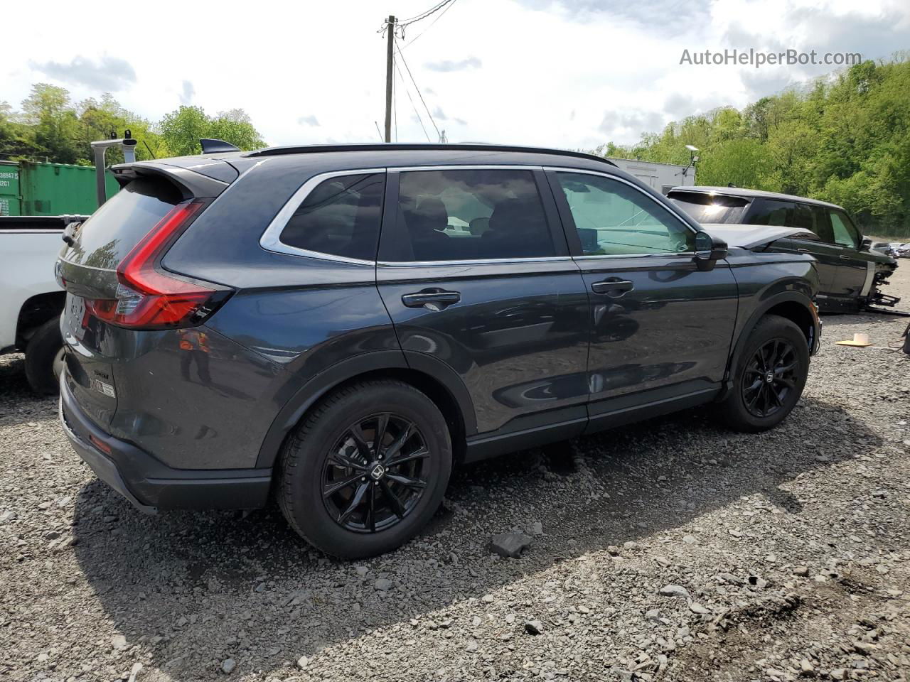 2023 Honda Cr-v Sport Gray vin: 2HKRS6H53PH813334