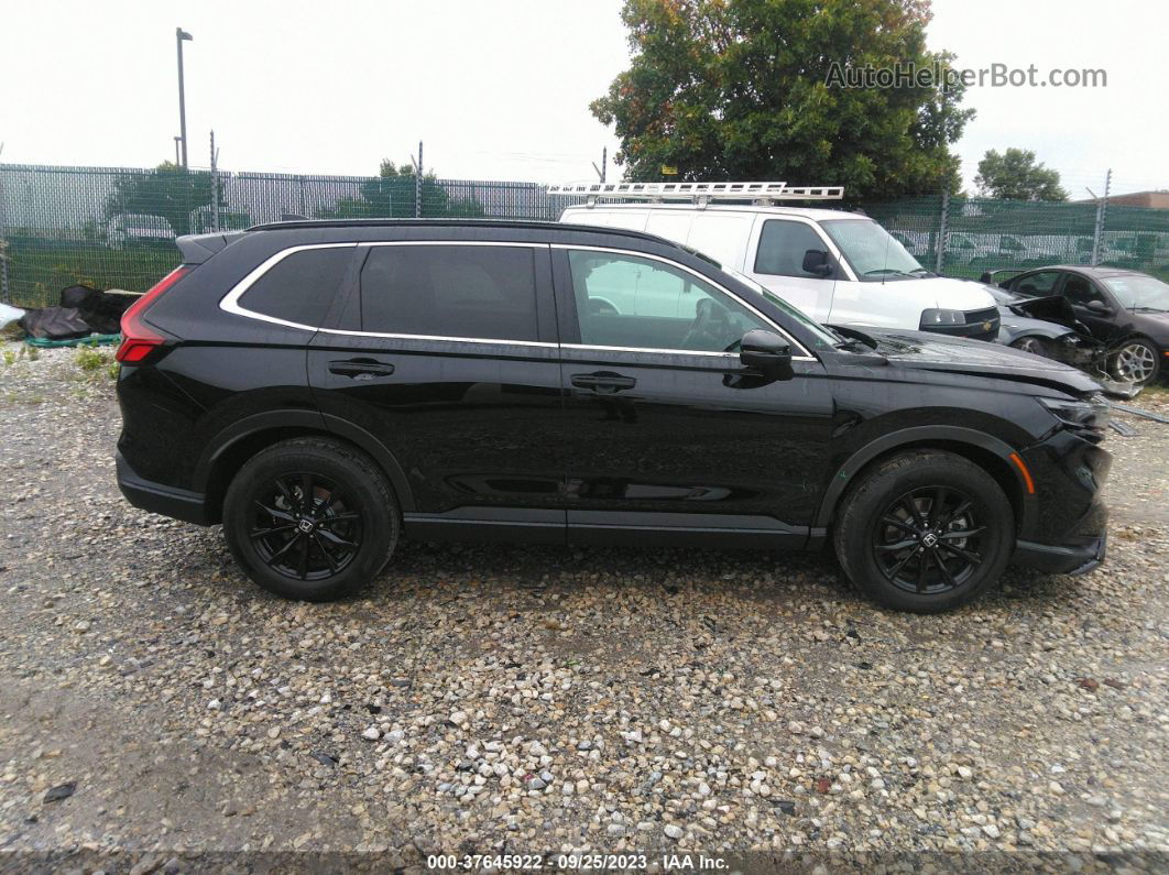 2023 Honda Cr-v Hybrid Sport Black vin: 2HKRS6H54PH818476