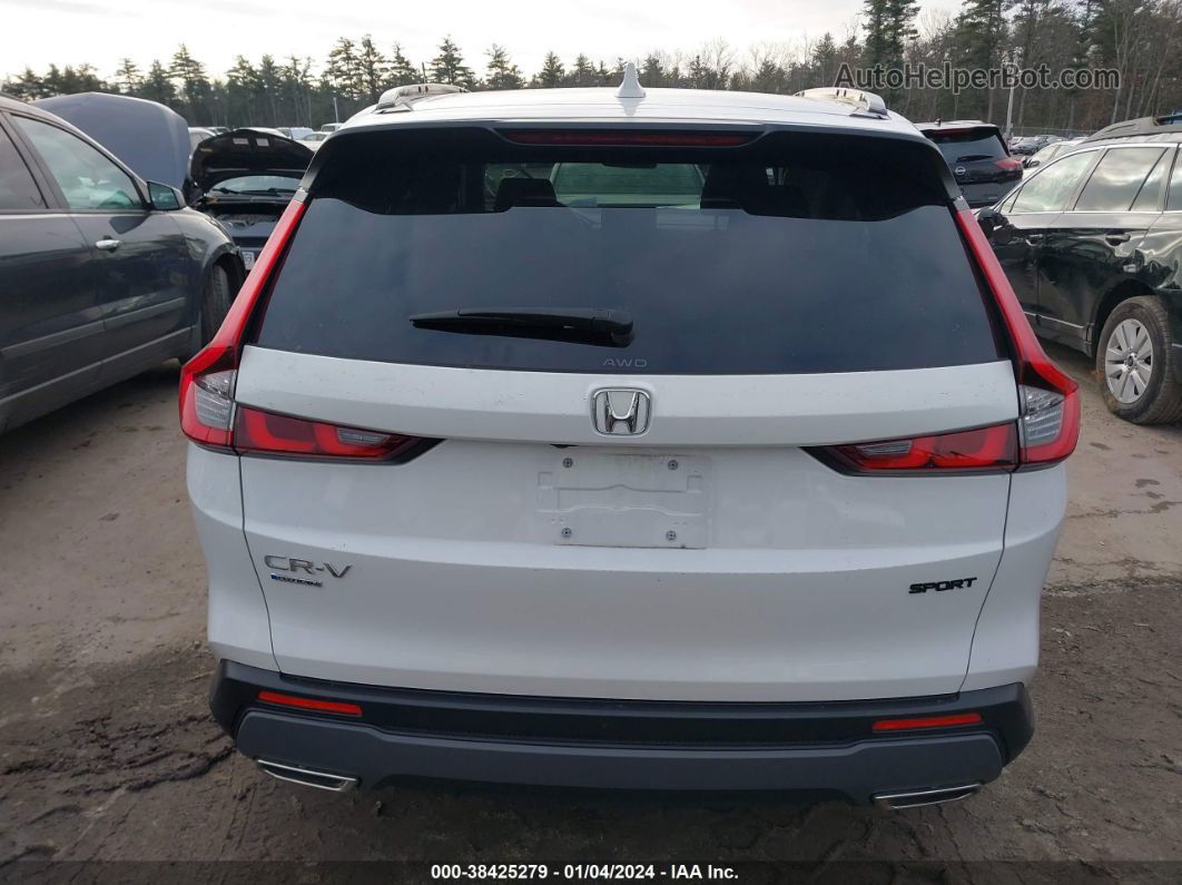 2023 Honda Cr-v Hybrid Sport Белый vin: 2HKRS6H55PH811486