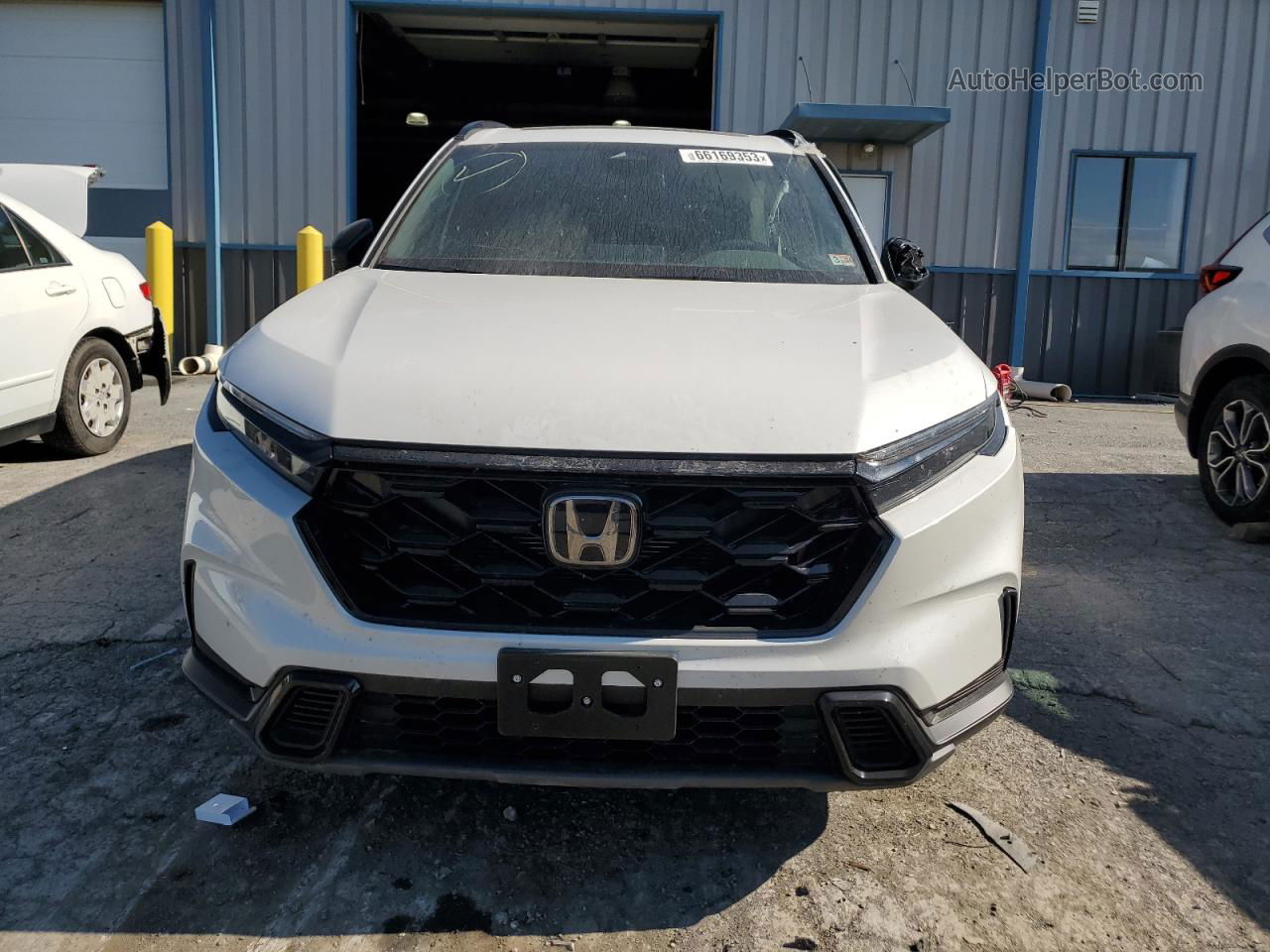 2023 Honda Cr-v Sport White vin: 2HKRS6H58PH811451