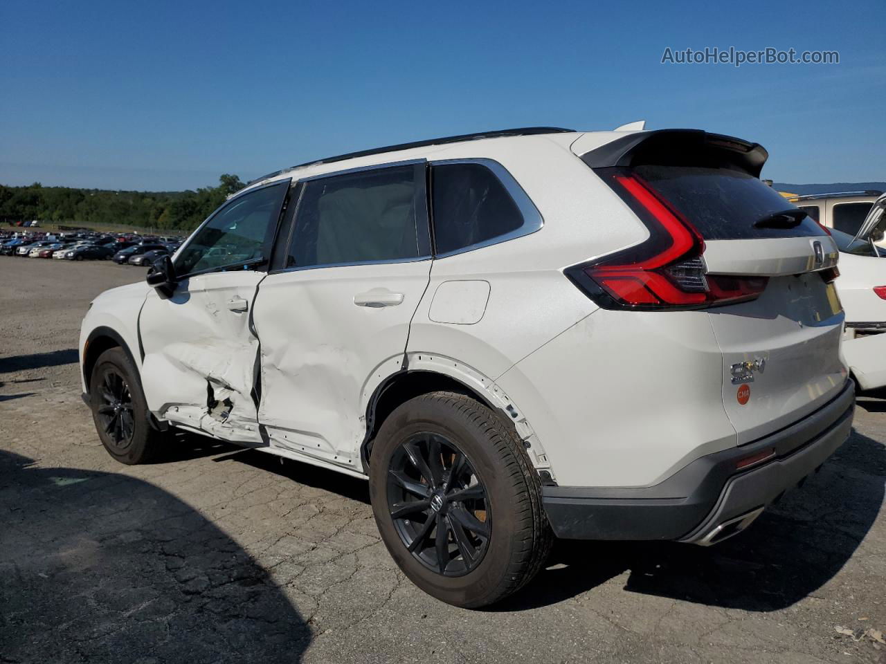 2023 Honda Cr-v Sport White vin: 2HKRS6H58PH811451