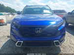 2023 Honda Cr-v Hybrid Sport Touring Blue vin: 2HKRS6H9XPH800843