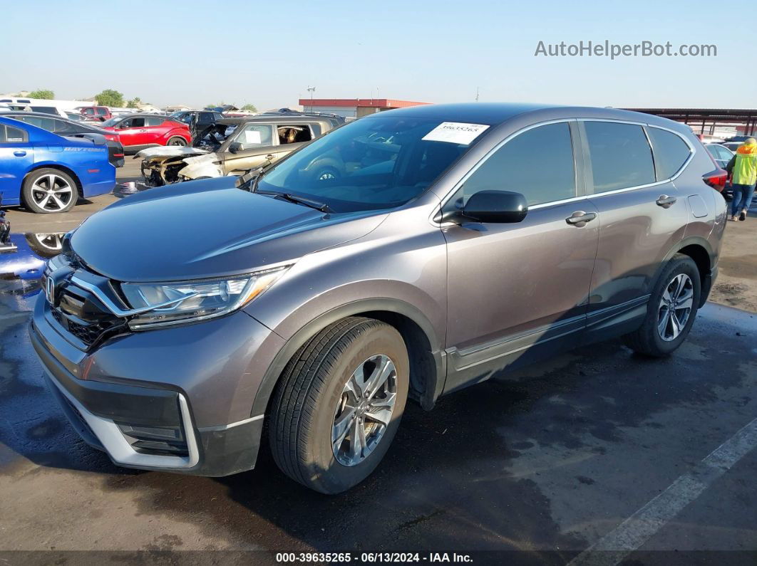 2020 Honda Cr-v 2wd Lx Gray vin: 2HKRW1H2XLH403217