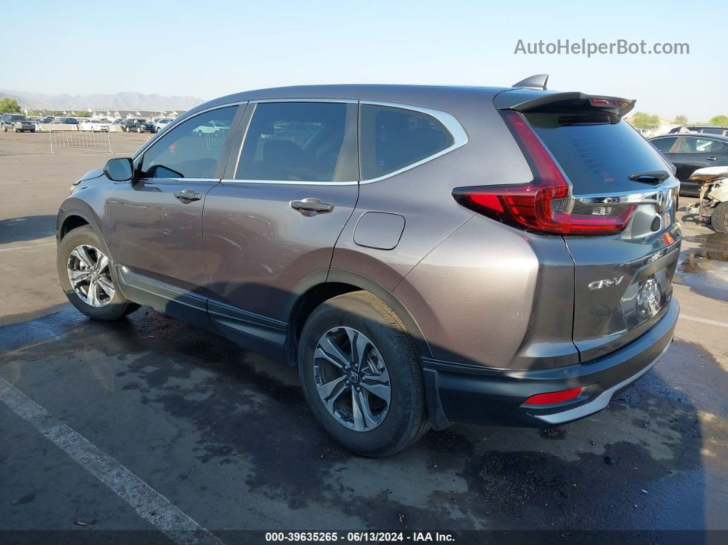 2020 Honda Cr-v 2wd Lx Gray vin: 2HKRW1H2XLH403217