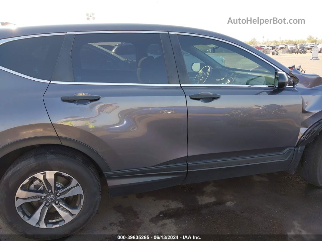 2020 Honda Cr-v 2wd Lx Gray vin: 2HKRW1H2XLH403217