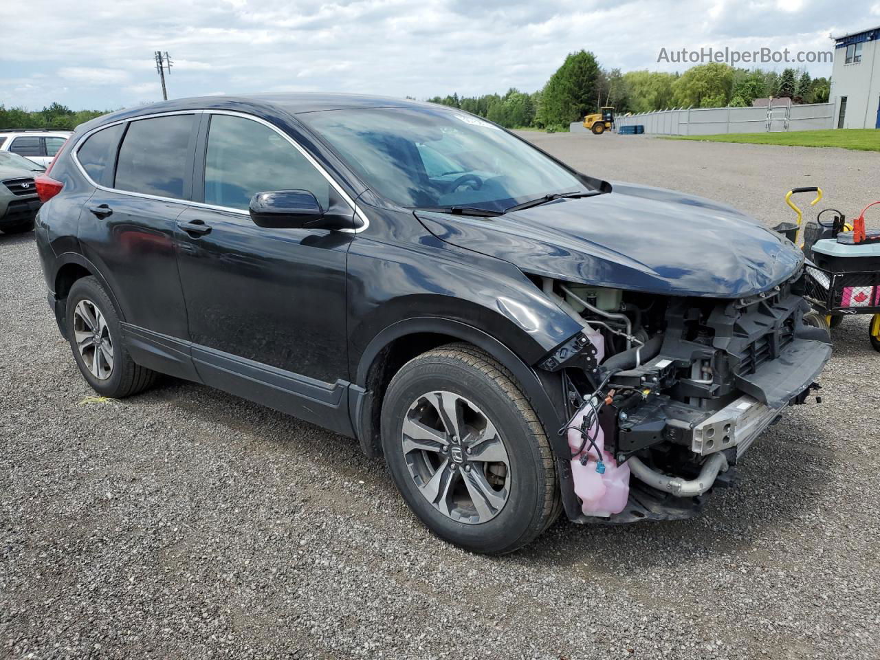 2017 Honda Cr-v Lx Black vin: 2HKRW1H34HH003864