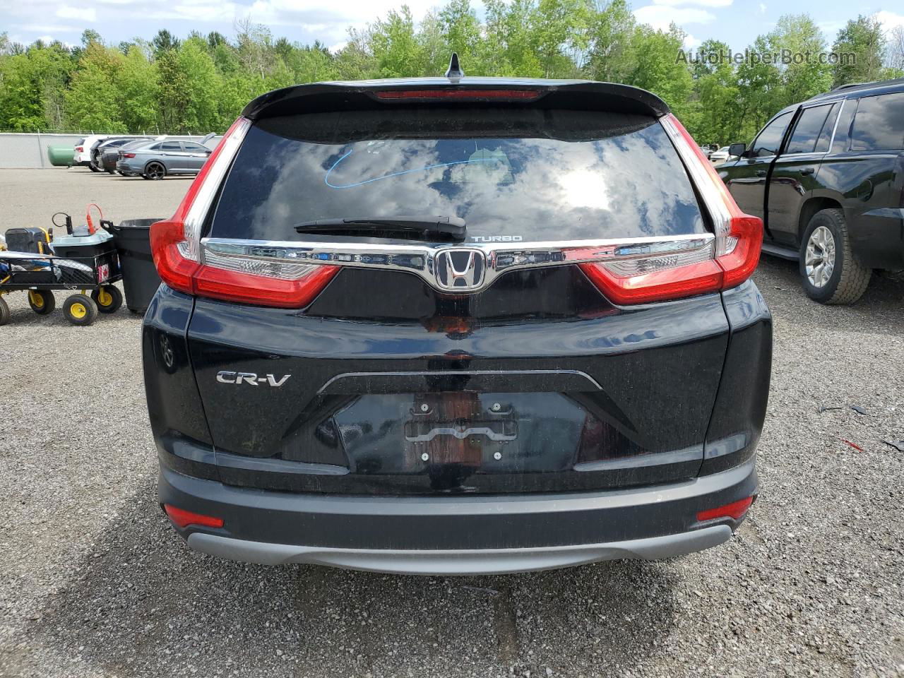 2017 Honda Cr-v Lx Черный vin: 2HKRW1H34HH003864