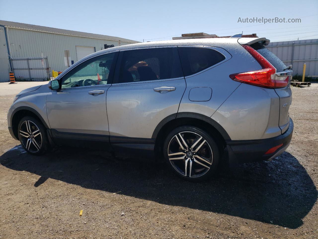 2018 Honda Cr-v Lx Silver vin: 2HKRW1H35JH000476