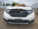 2018 Honda Cr-v Lx White vin: 2HKRW1H35JH003491