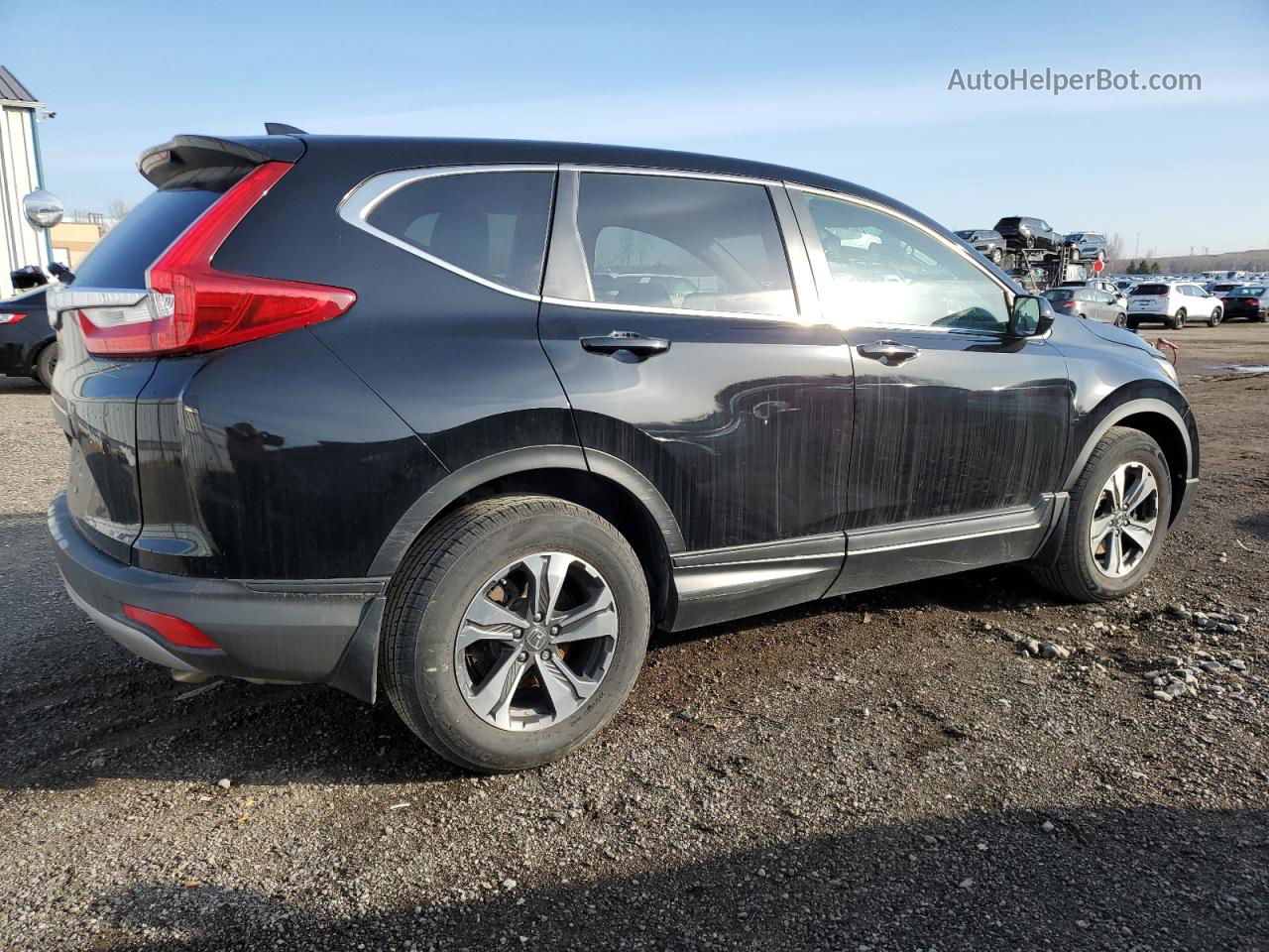 2019 Honda Cr-v Lx Black vin: 2HKRW1H35KH003881