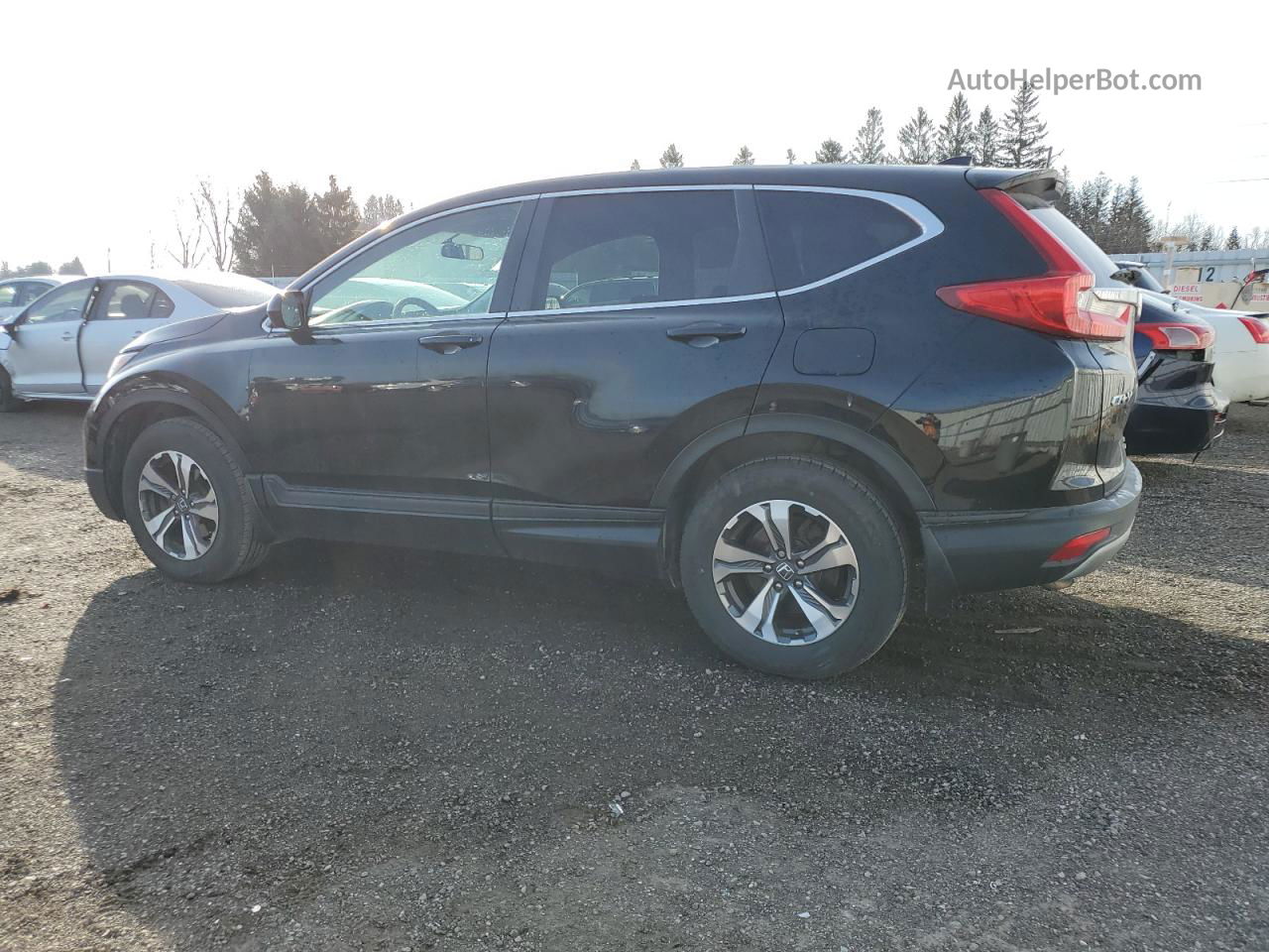 2019 Honda Cr-v Lx Черный vin: 2HKRW1H35KH003881