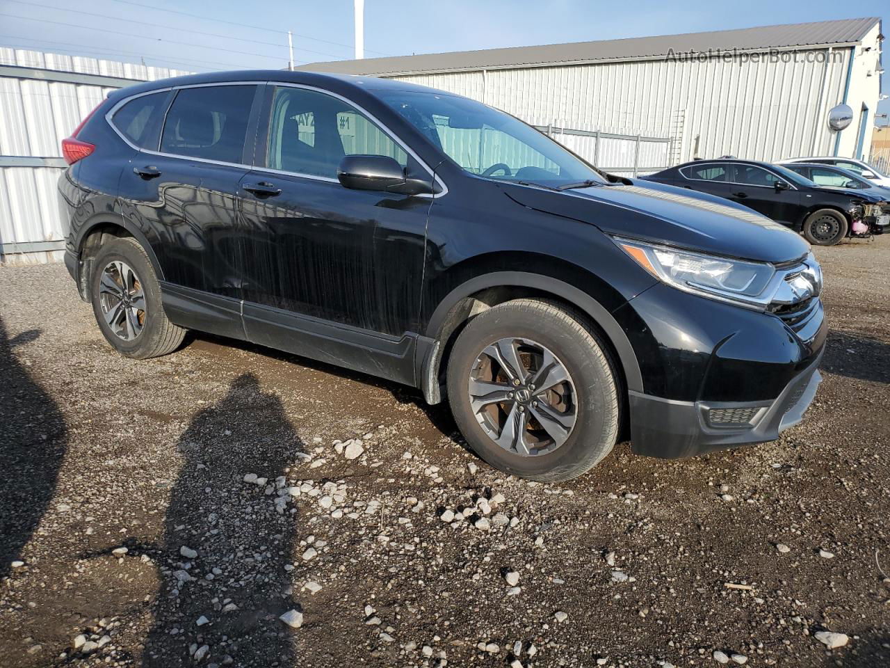 2019 Honda Cr-v Lx Black vin: 2HKRW1H35KH003881