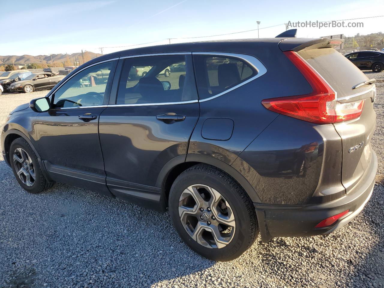 2017 Honda Cr-v Ex Black vin: 2HKRW1H51HH511016