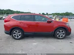 2019 Honda Cr-v Ex Red vin: 2HKRW1H52KH506785