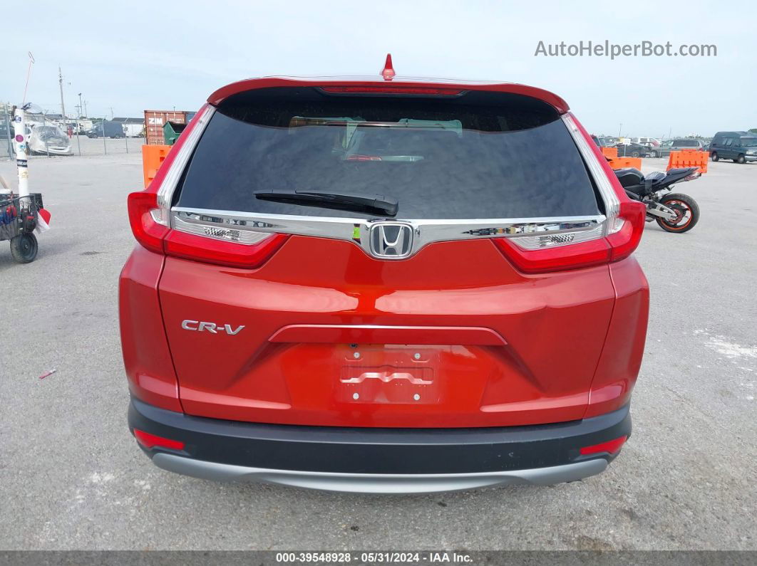 2019 Honda Cr-v Ex Red vin: 2HKRW1H52KH506785