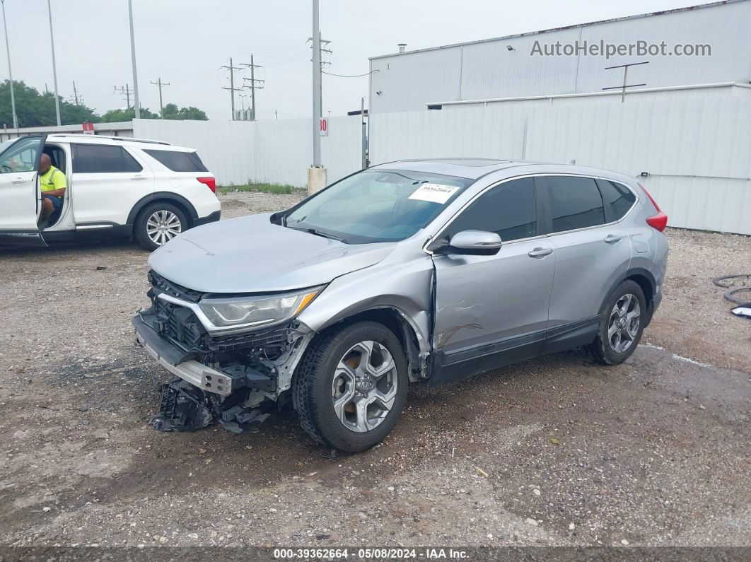 2017 Honda Cr-v Ex Silver vin: 2HKRW1H53HH506013