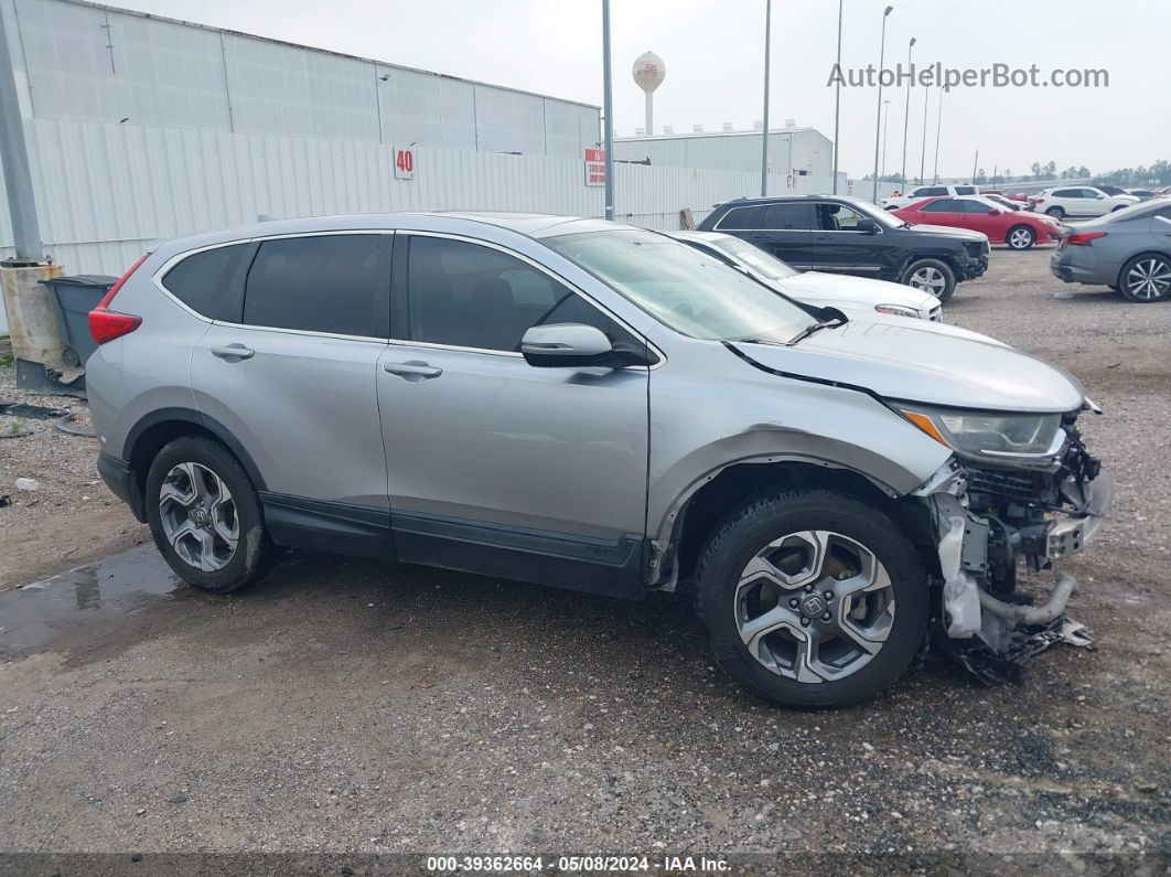 2017 Honda Cr-v Ex Silver vin: 2HKRW1H53HH506013