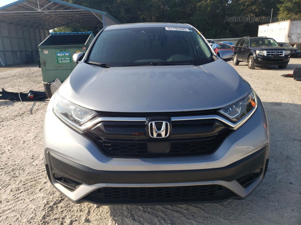 2020 Honda Cr-v Ex Gray vin: 2HKRW1H53LH417339