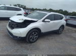 2017 Honda Cr-v Ex White vin: 2HKRW1H55HH518437