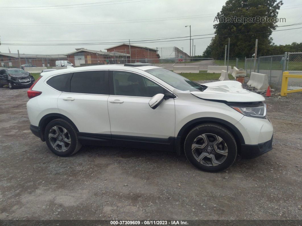 2017 Honda Cr-v Ex White vin: 2HKRW1H55HH518437