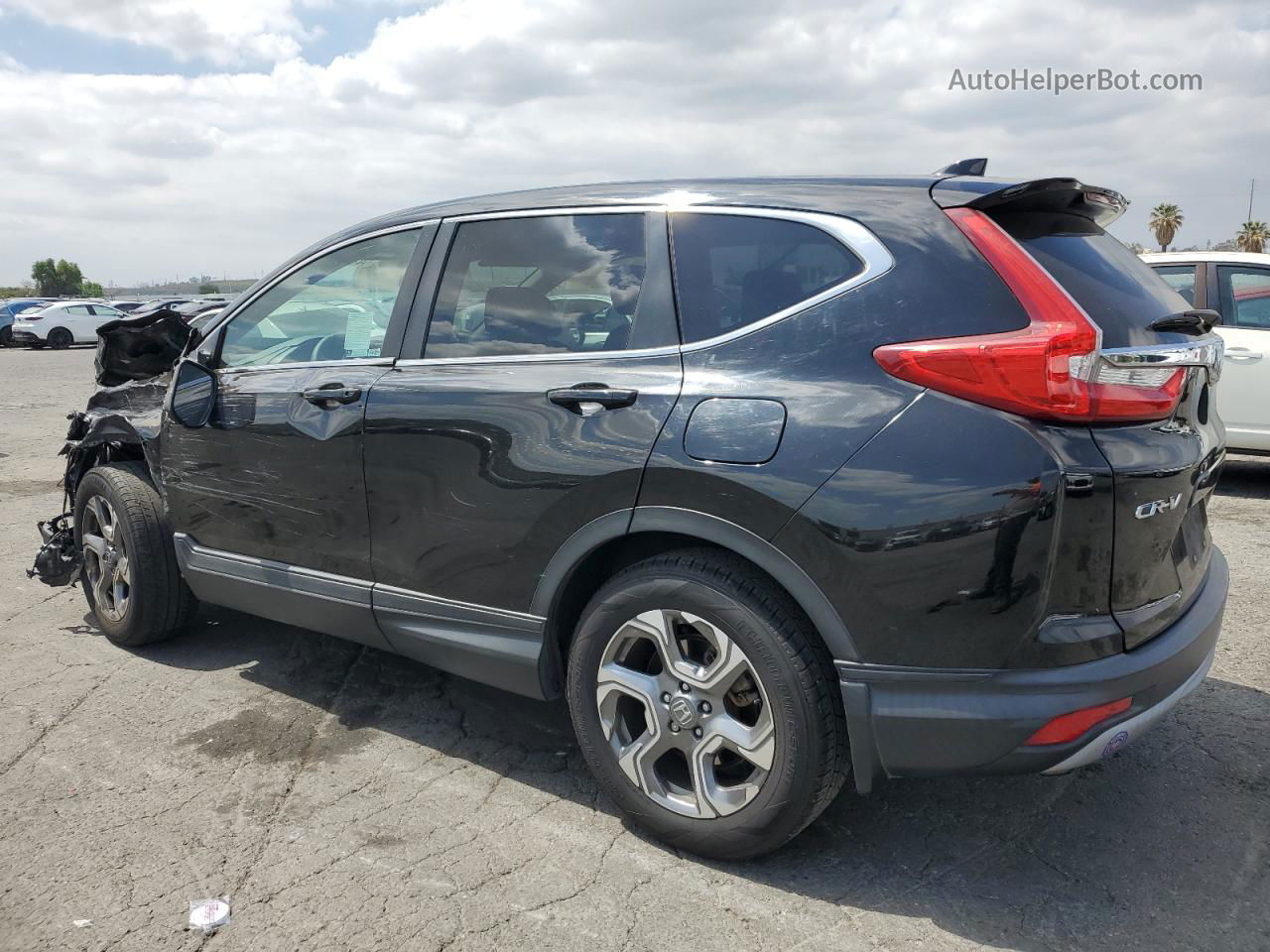 2018 Honda Cr-v Ex Black vin: 2HKRW1H55JH515110