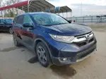 2019 Honda Cr-v Ex Blue vin: 2HKRW1H56KH510502