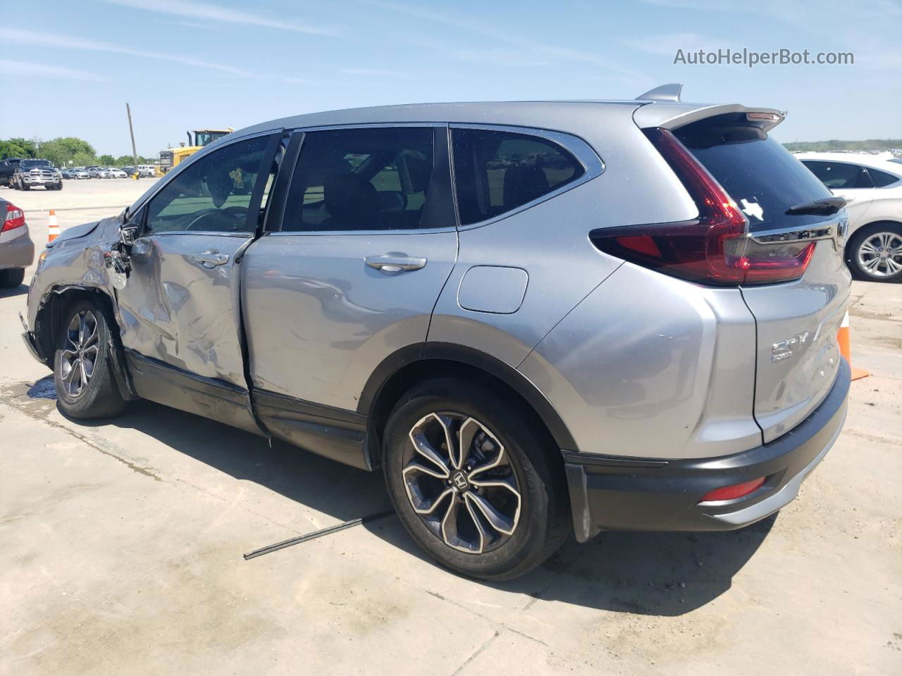 2020 Honda Cr-v Ex Silver vin: 2HKRW1H57LH421961