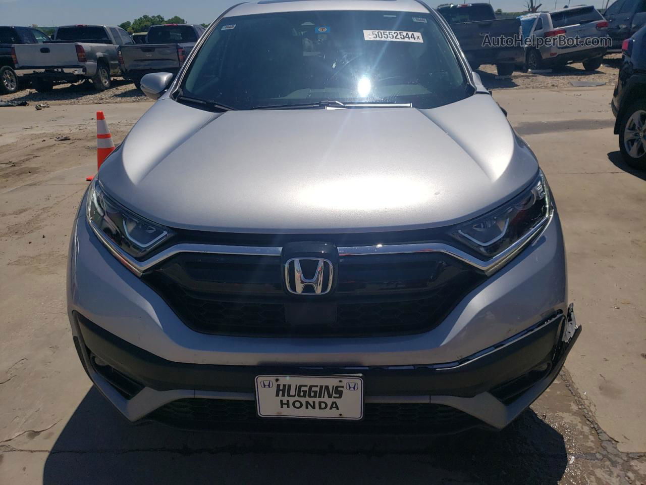 2020 Honda Cr-v Ex Silver vin: 2HKRW1H57LH421961