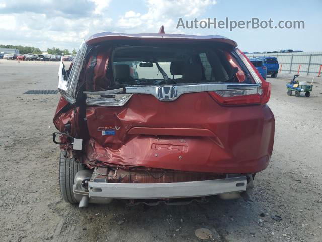 2018 Honda Cr-v Ex Maroon vin: 2HKRW1H58JH523105