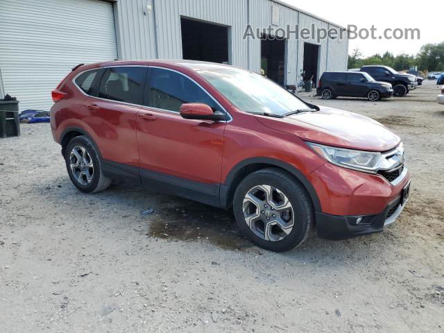 2018 Honda Cr-v Ex Maroon vin: 2HKRW1H58JH523105