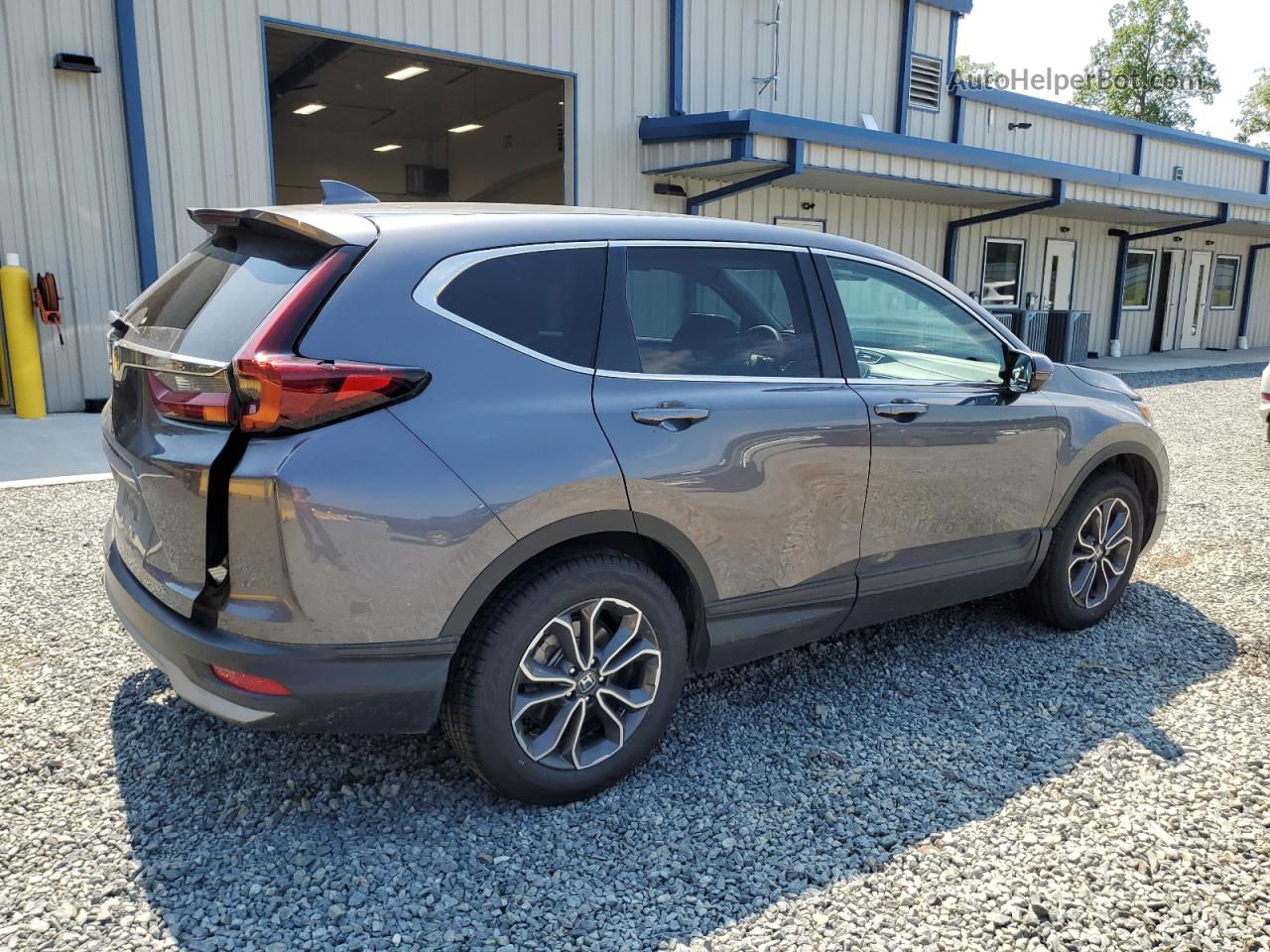 2020 Honda Cr-v Ex Gray vin: 2HKRW1H58LH407910