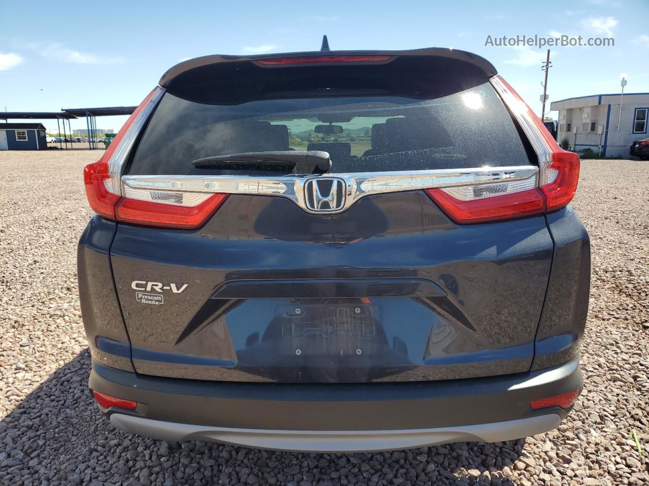 2017 Honda Cr-v Ex Gray vin: 2HKRW1H59HH511751