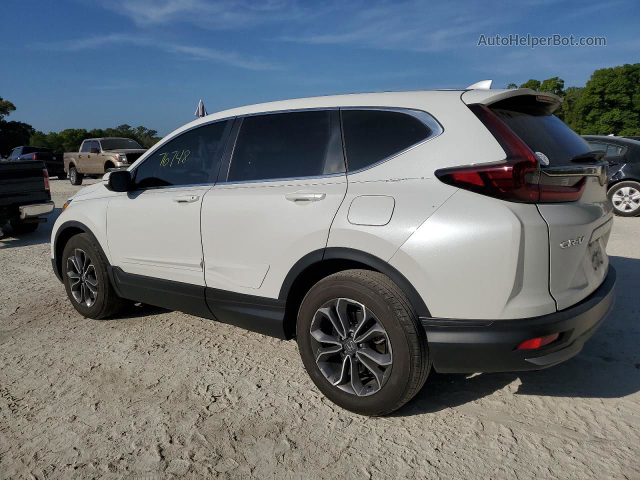 2020 Honda Cr-v Ex Белый vin: 2HKRW1H59LH411481