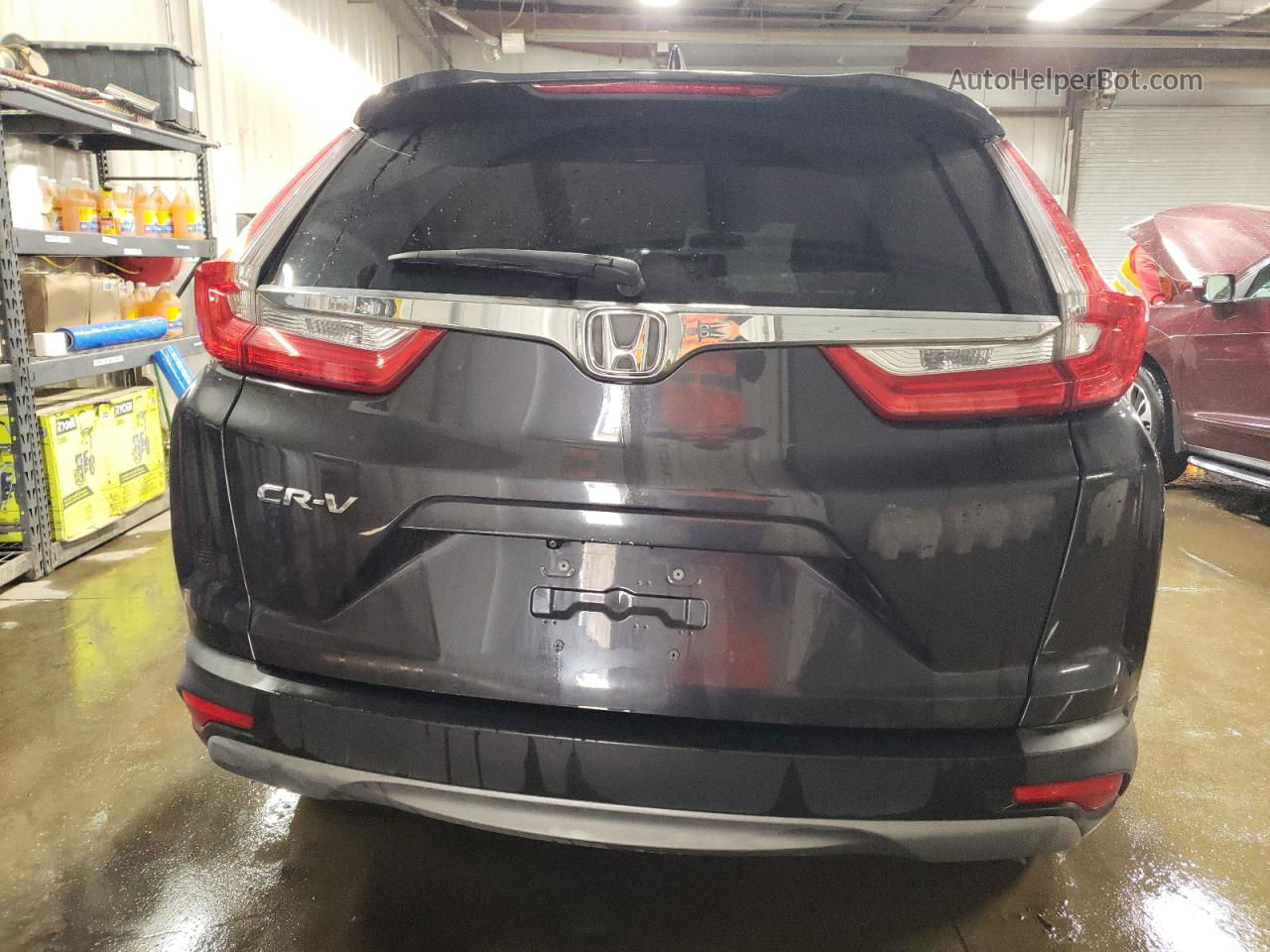 2018 Honda Cr-v Ex Gray vin: 2HKRW1H5XJH505978