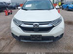 2018 Honda Cr-v Ex White vin: 2HKRW1H5XJH520240