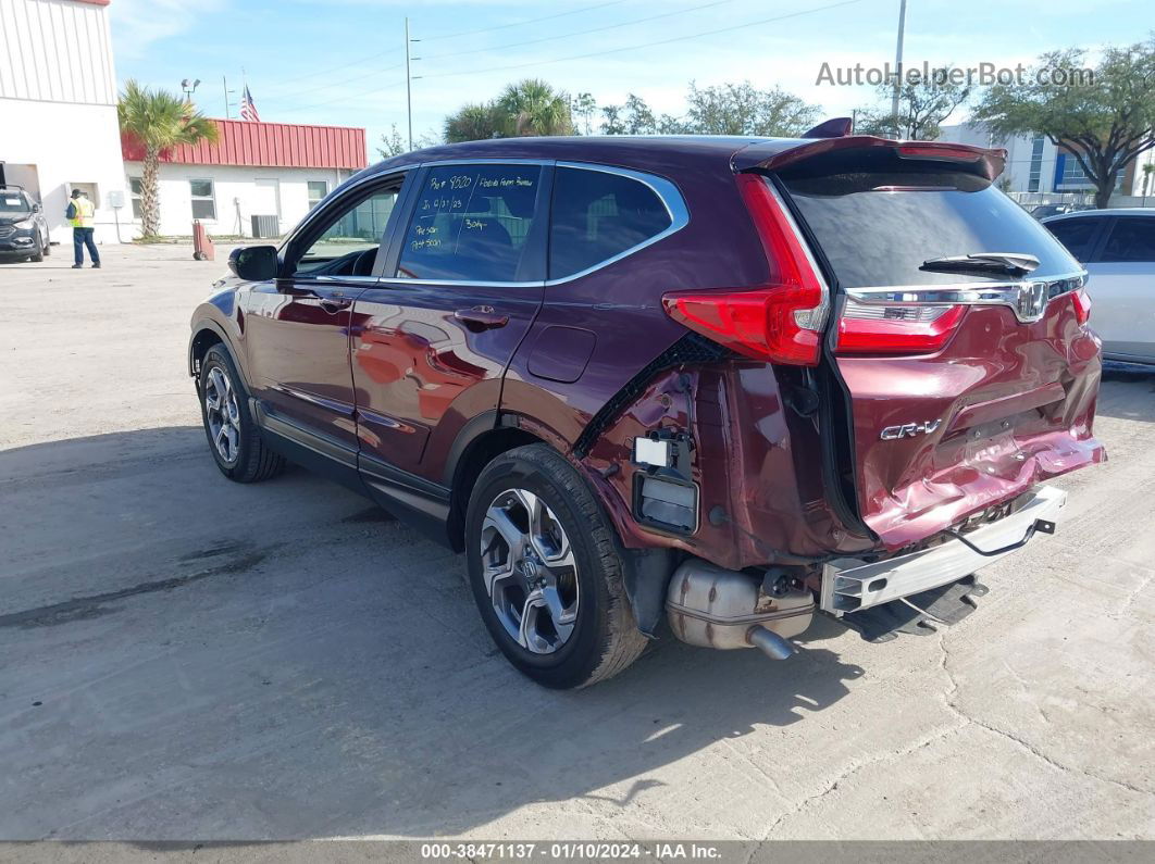 2019 Honda Cr-v Ex-l Purple vin: 2HKRW1H80KH512904