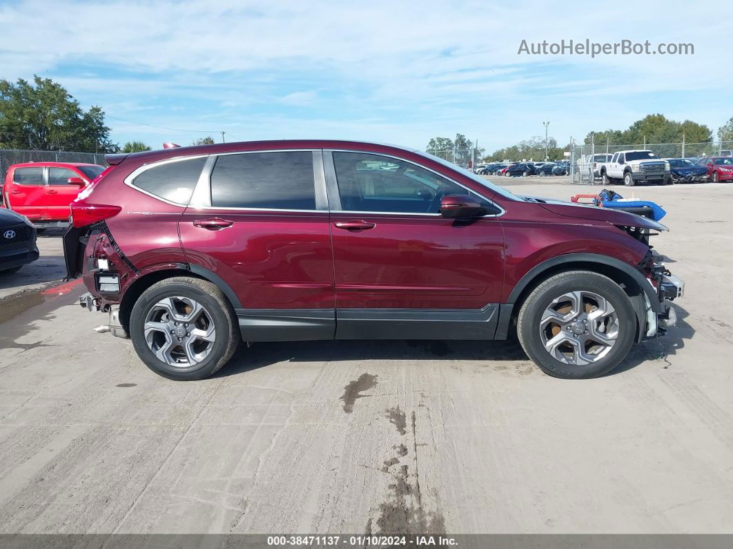 2019 Honda Cr-v Ex-l Purple vin: 2HKRW1H80KH512904