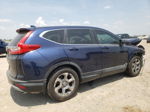 2017 Honda Cr-v Exl Blue vin: 2HKRW1H81HH501497