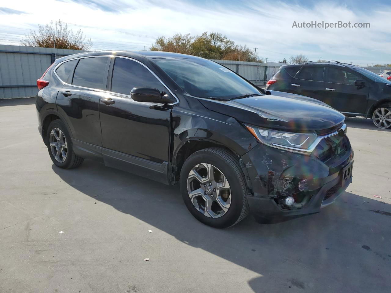 2017 Honda Cr-v Exl Black vin: 2HKRW1H81HH501595