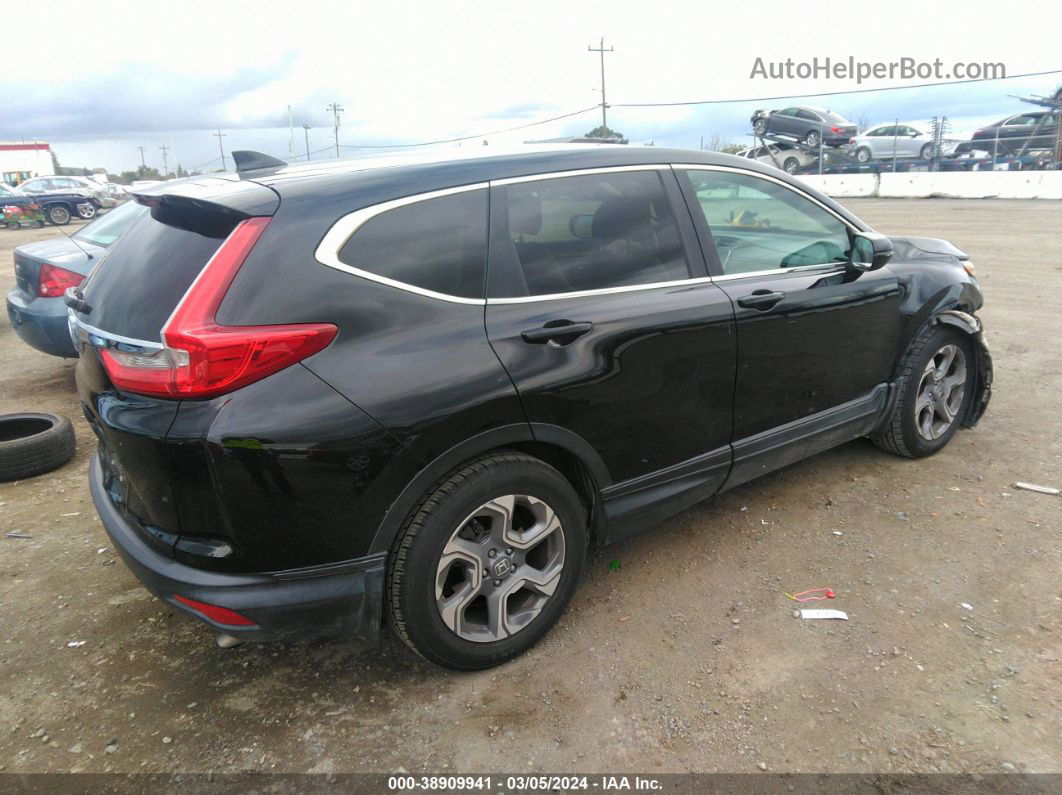 2017 Honda Cr-v Ex-l/ex-l Navi Черный vin: 2HKRW1H81HH504061