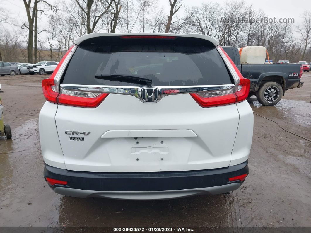 2019 Honda Cr-v Ex-l White vin: 2HKRW1H81KH512409