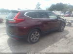 2019 Honda Cr-v Ex-l Burgundy vin: 2HKRW1H82KH512886