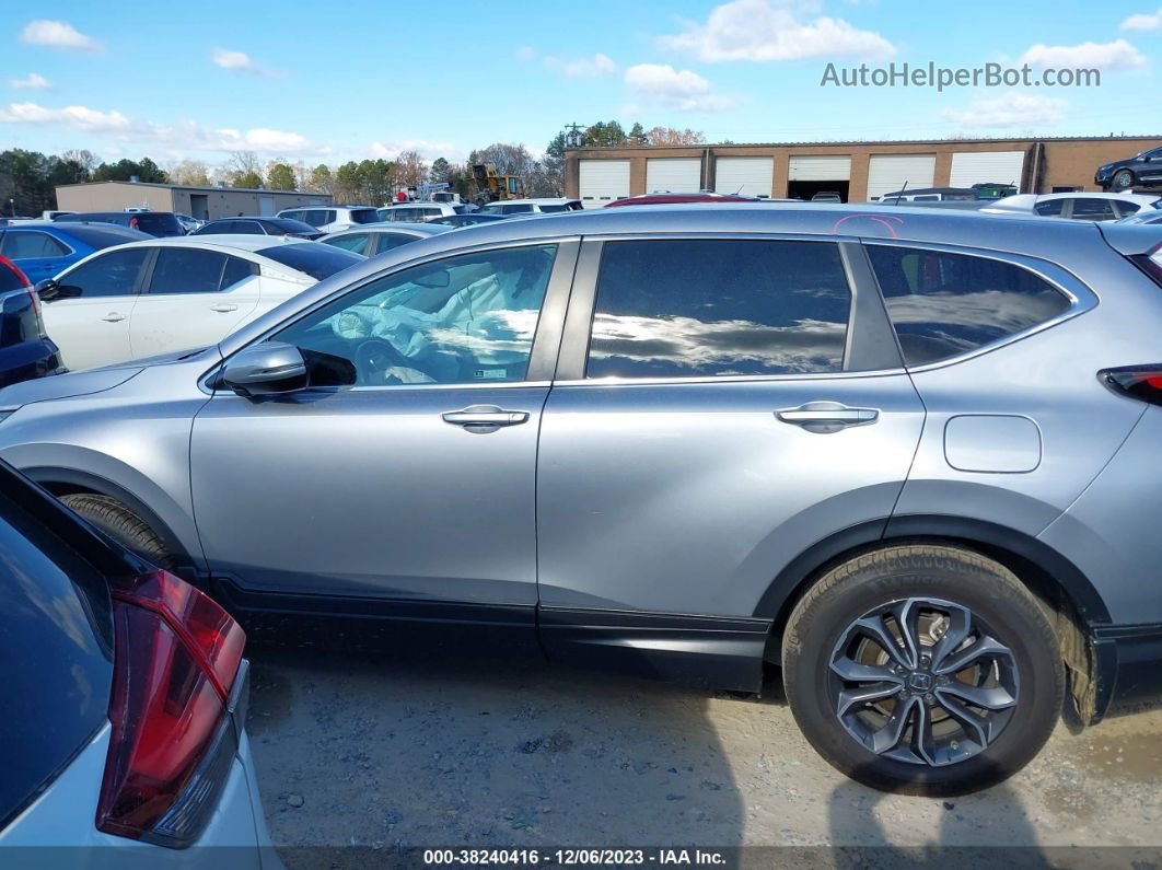 2020 Honda Cr-v 2wd Ex-l Silver vin: 2HKRW1H83LH401197