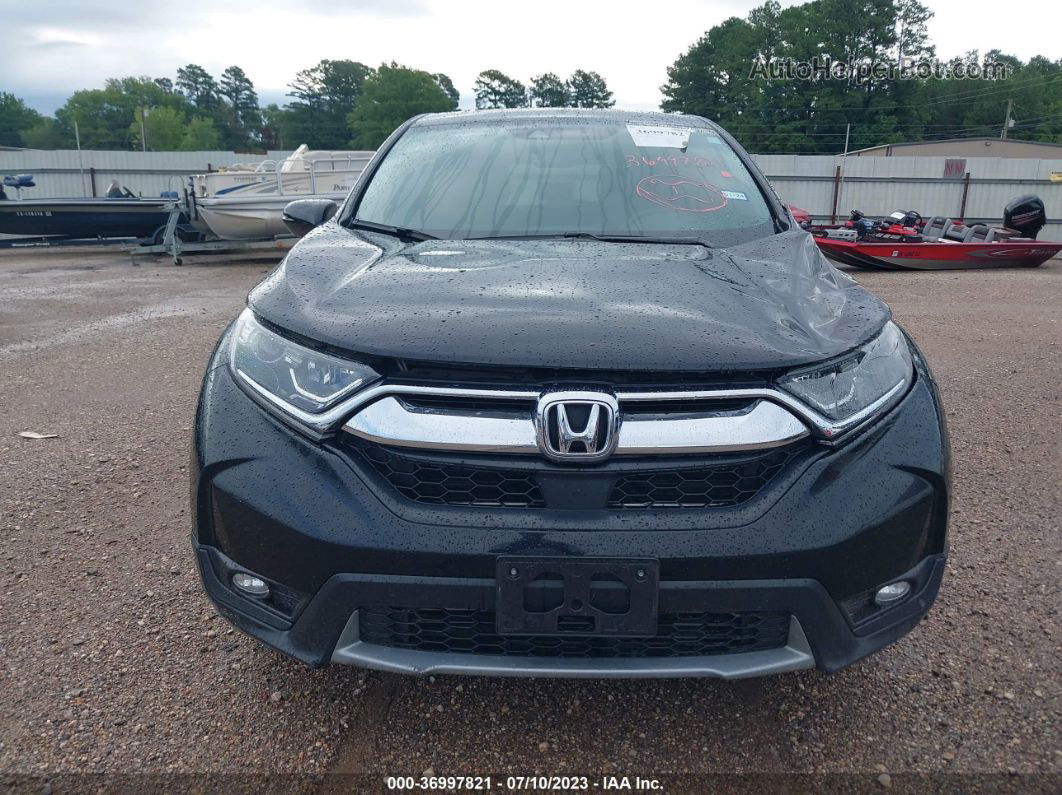 2017 Honda Cr-v Ex-l Black vin: 2HKRW1H84HH505706