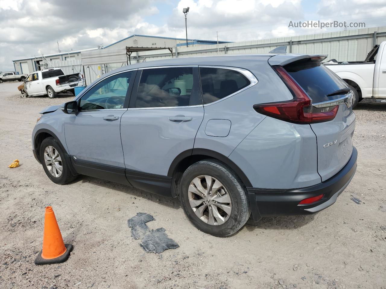 2020 Honda Cr-v Exl Blue vin: 2HKRW1H86LH417751