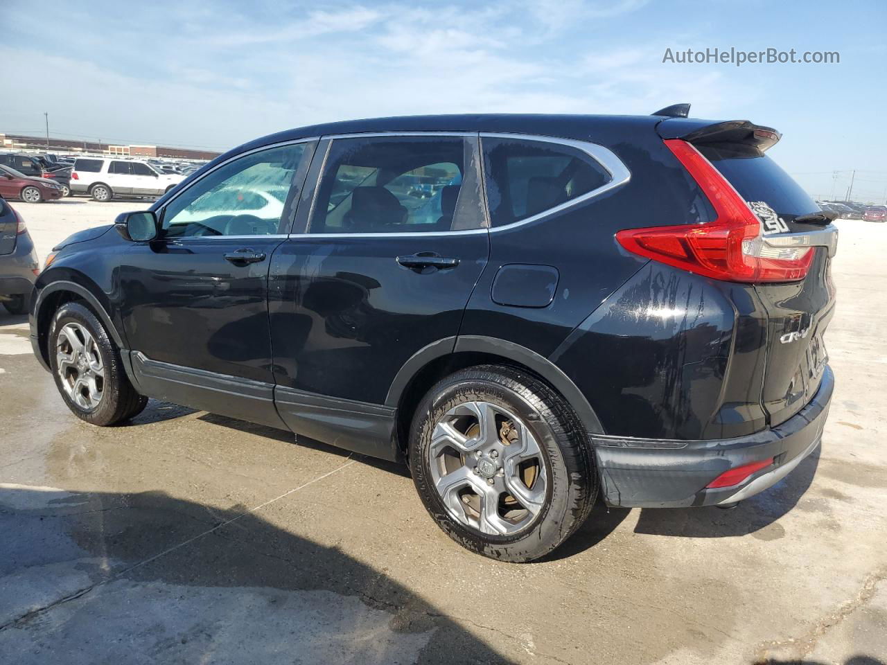 2017 Honda Cr-v Exl Black vin: 2HKRW1H87HH502248