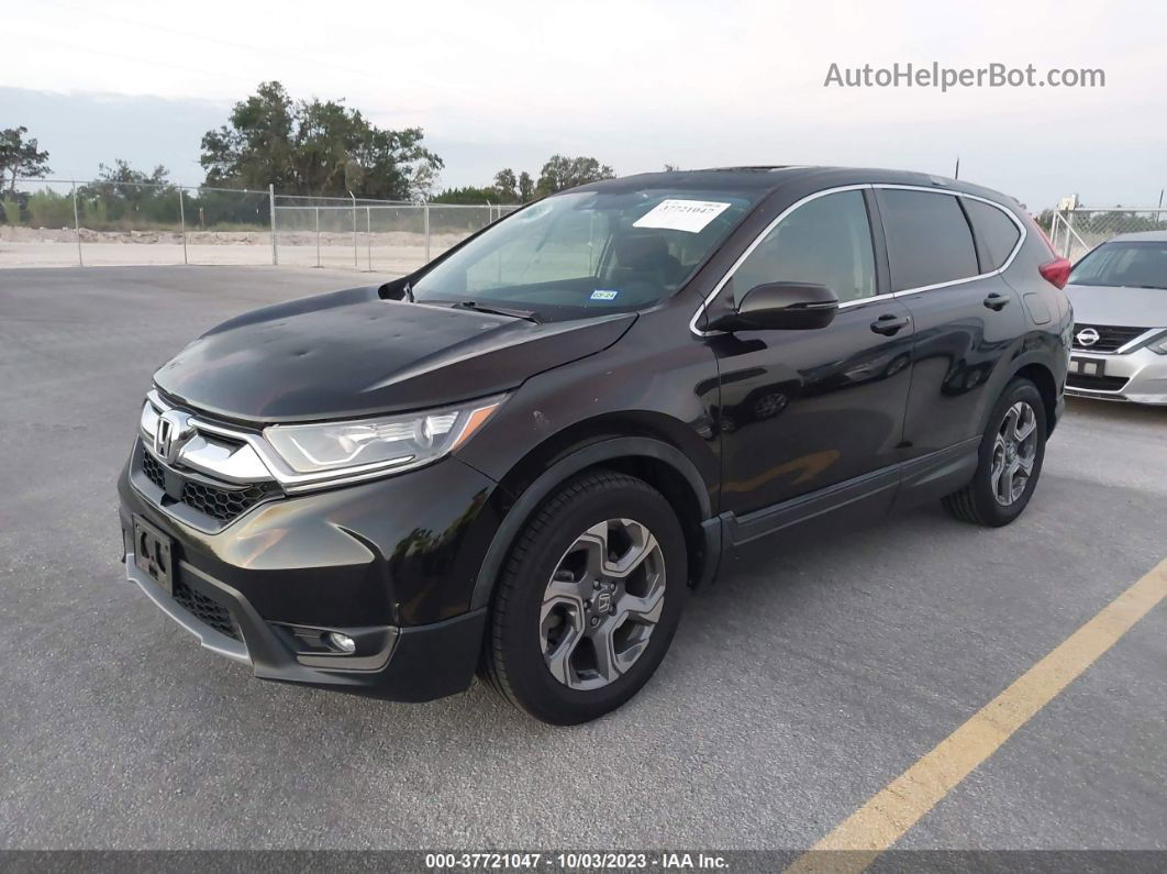 2018 Honda Cr-v Ex-l/ex-l Navi Black vin: 2HKRW1H87JH506631