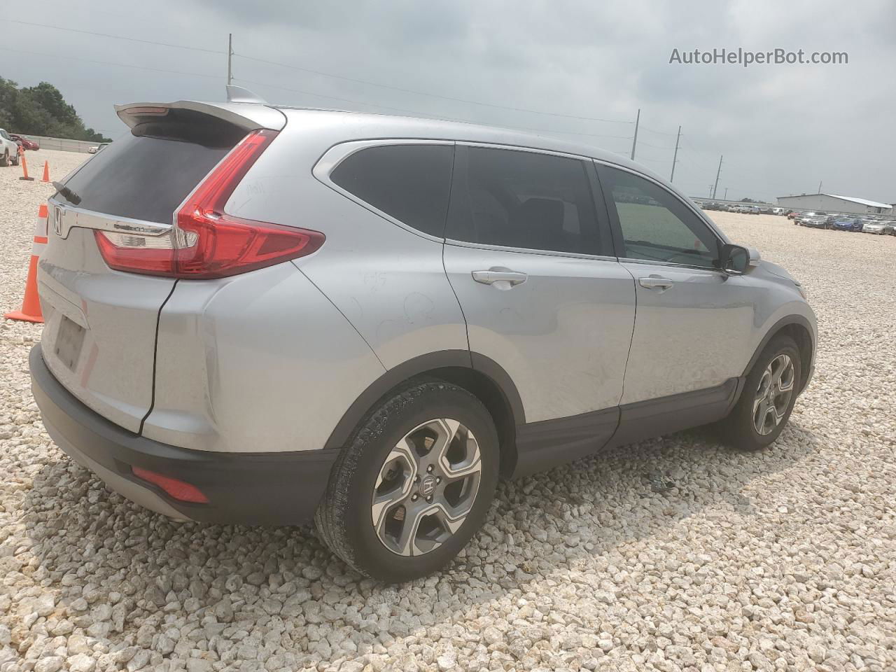 2018 Honda Cr-v Exl Серебряный vin: 2HKRW1H87JH513658